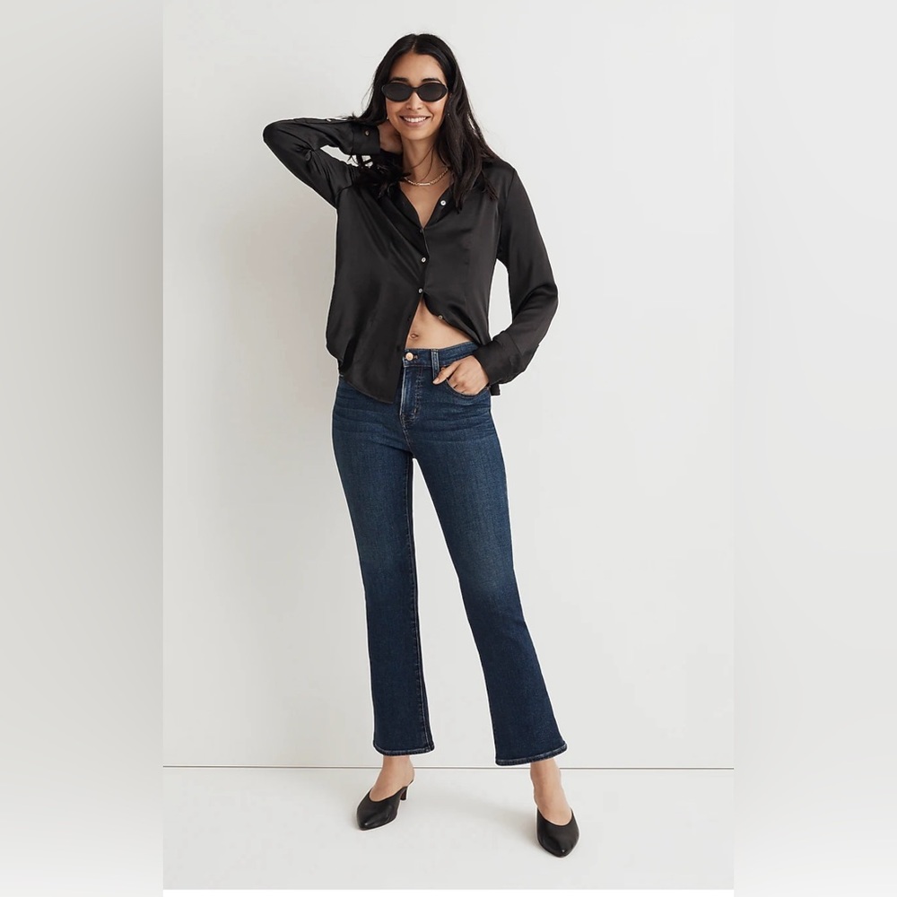 Mid Rise Kick-out Madewell Jeans